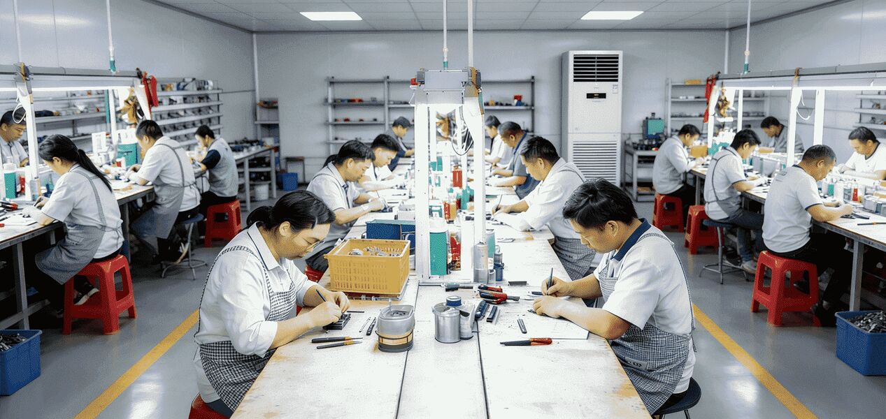 Dongguan Yunze Silicone Products Co., Ltd. manufacturer production line