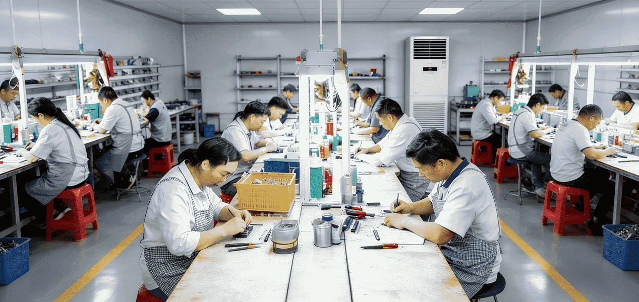 Huizhou Qianshuang Rubber and Plastic Materials Co., Ltd. manufacturer production line