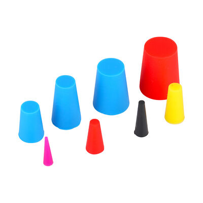 Shore A Hardness Typically Between 30-70 Flexible Silicone Cap Silicone Plug Ideal for Industrial Sealing Applications Durable and Reusable