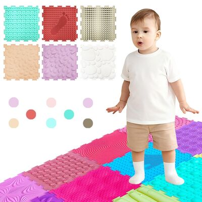 Durable Portable Lightweight Silicone Mat Kids Sensory Training Convenient Tool Household Non Slip Tactile Balance Pad
