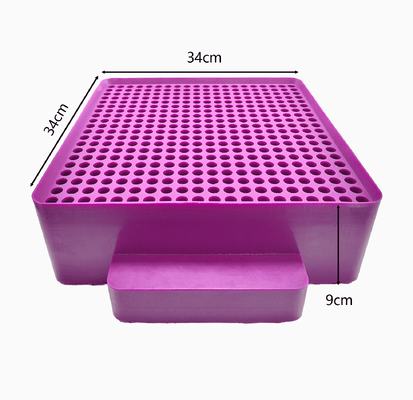 400-Cavity Food Grade Silicone Chalk Mold | Make 400 Chalk Sticks At Once For Teaching